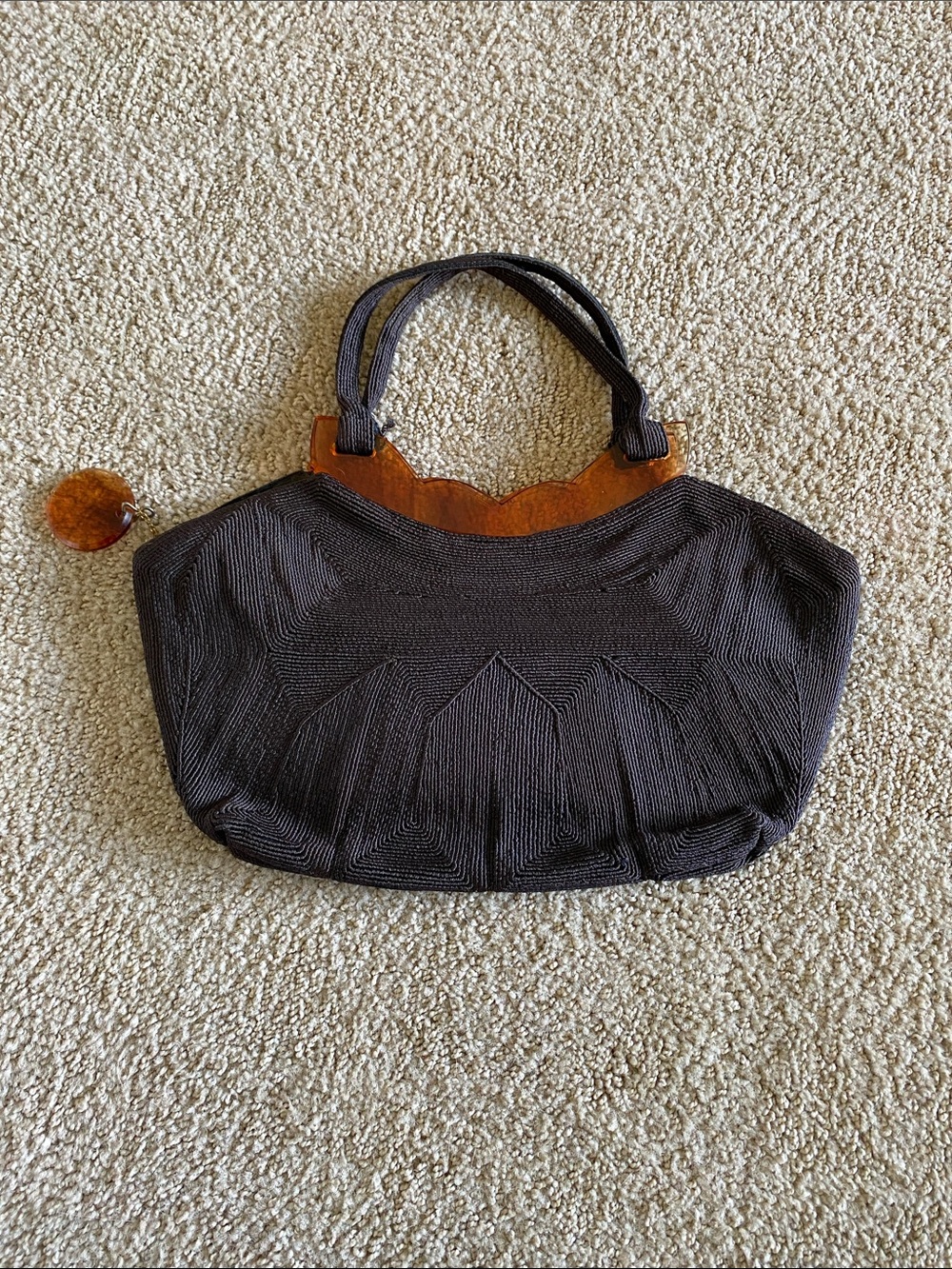 Vintage 1940’s Corde Bag - Picture 2 of 6
